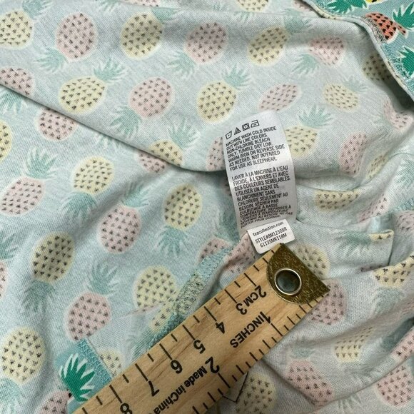 Tea Collection Girls Cotton Knee-Length Sleeveless Pineapple Dress Size 8 - Picture 6 of 6